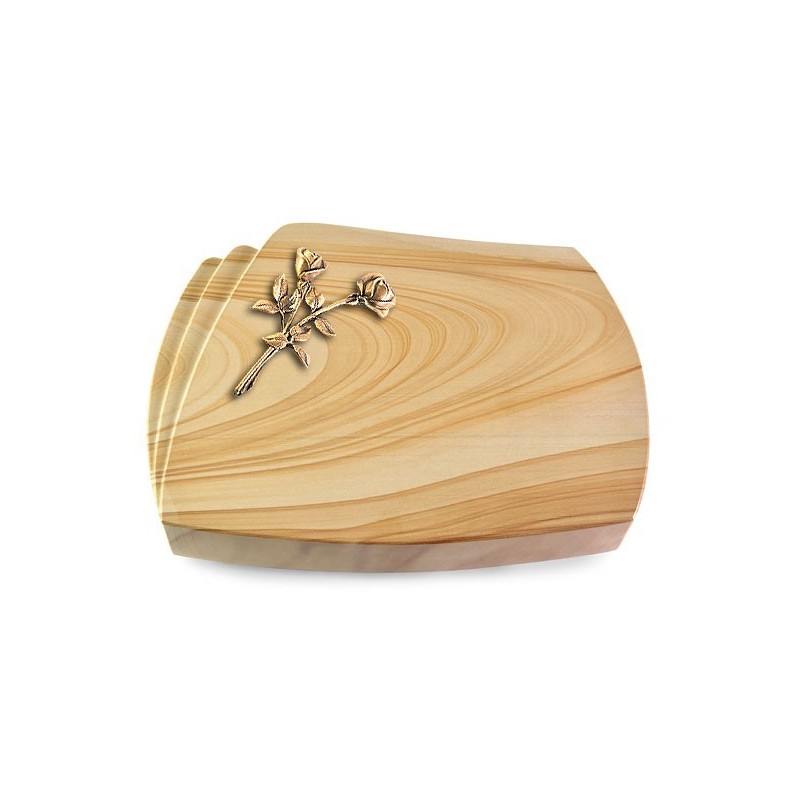 Grabkissen Paris/Woodland Rose 10 (Bronze)