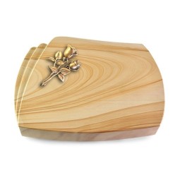 Grabkissen Paris/Woodland Rose 11 (Bronze)