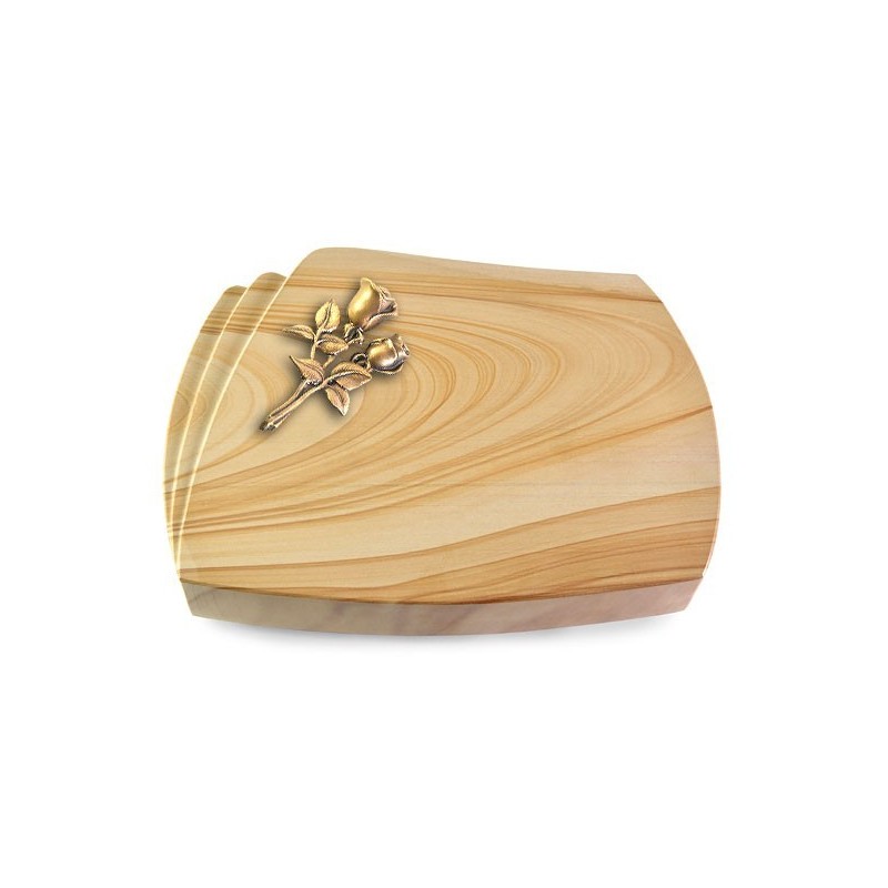 Grabkissen Paris/Woodland Rose 11 (Bronze)