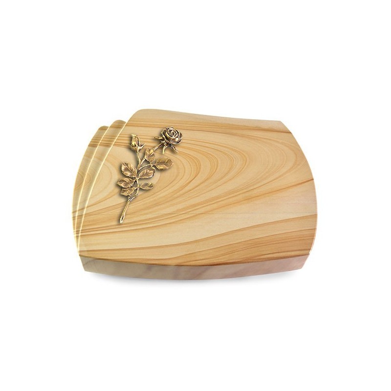 Grabkissen Paris/Woodland Rose 13 (Bronze)