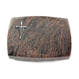 Grabkissen Roma/Himalaya Kreuz/Ähren (Alu)