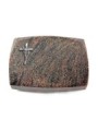 Grabkissen Roma/Himalaya Kreuz/Ähren (Alu)