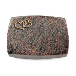 Grabkissen Roma/Himalaya Herzen (Bronze)