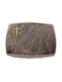 Grabkissen Roma/Himalaya Kreuz 1 (Bronze)