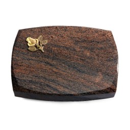Grabkissen Roma/Multicolor-Rot Rose 3 (Bronze)