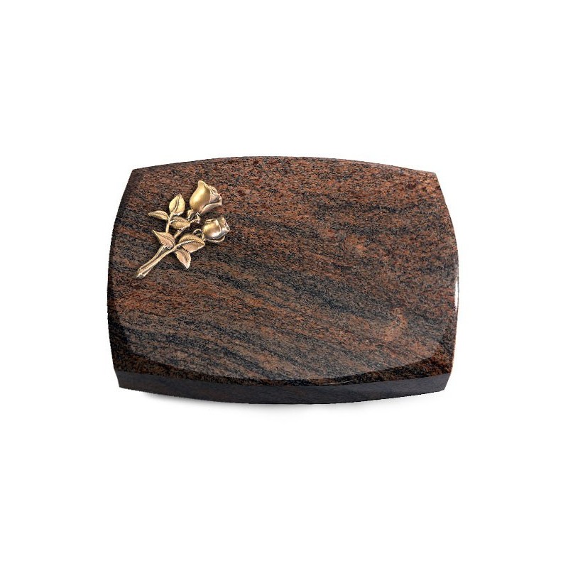 Grabkissen Roma/Multicolor-Rot Rose 11 (Bronze)