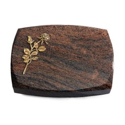 Grabkissen Roma/Multicolor-Rot Rose 13 (Bronze)