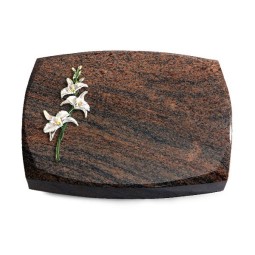 Grabkissen Roma/Multicolor-Rot Orchidee (Color)