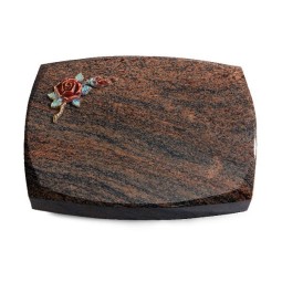 Grabkissen Roma/Multicolor-Rot Rose 1 (Color)