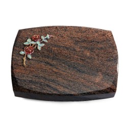 Grabkissen Roma/Multicolor-Rot Rose 3 (Color)