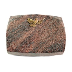 Grabkissen Roma/Paradiso Taube (Bronze)