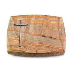 Grabkissen Roma/Rainbow Kreuz 2 (Alu)