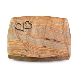 Grabkissen Roma/Rainbow Herzen (Bronze)