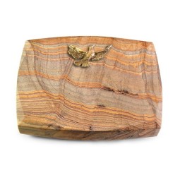 Grabkissen Roma/Rainbow Taube (Bronze)