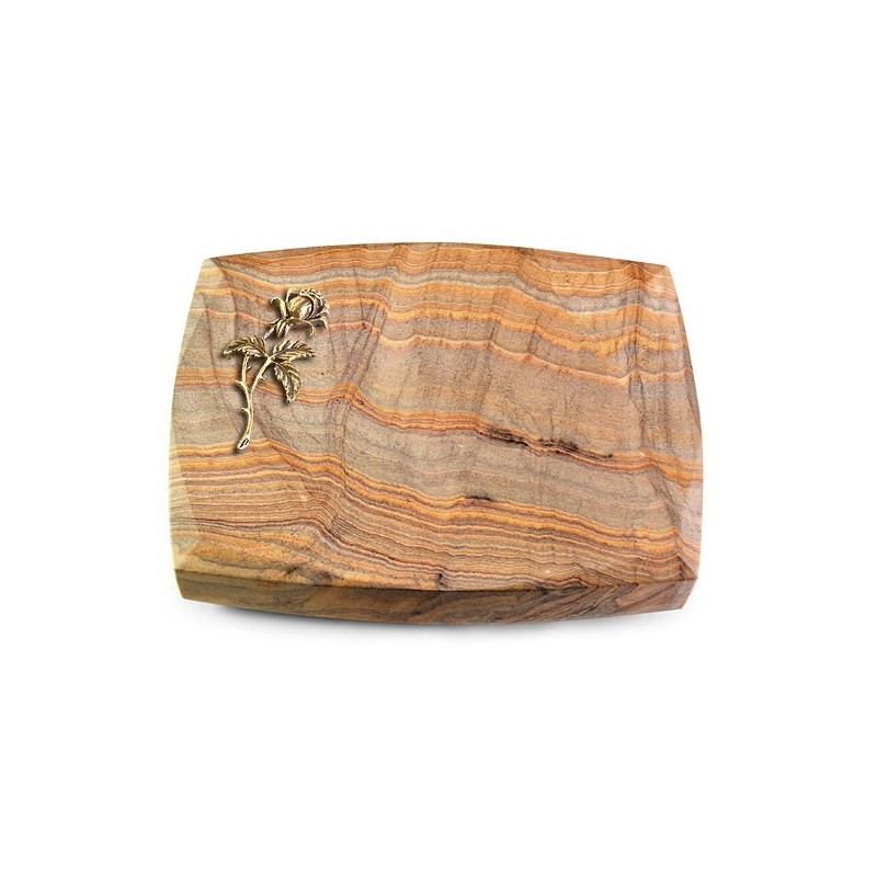 Grabkissen Roma/Rainbow Rose 2 (Bronze)