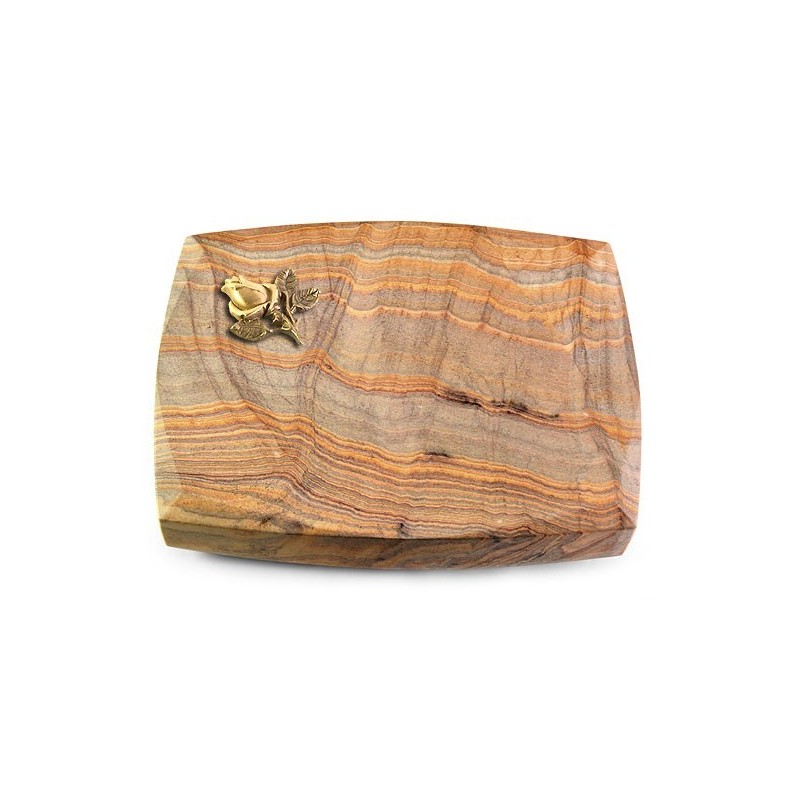 Grabkissen Roma/Rainbow Rose 3 (Bronze)