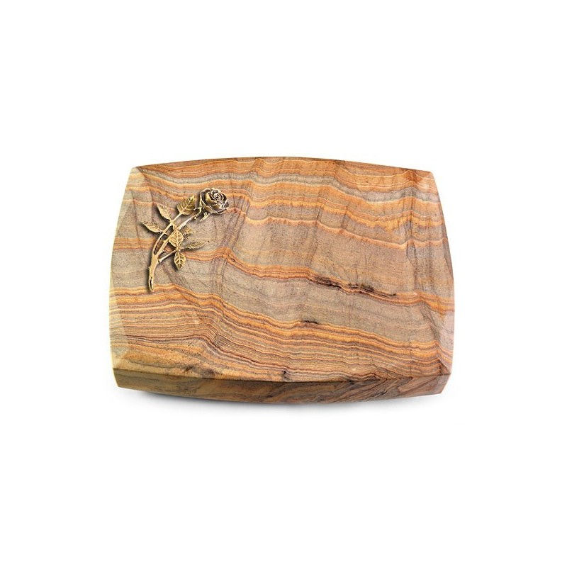 Grabkissen Roma/Rainbow Rose 6 (Bronze)