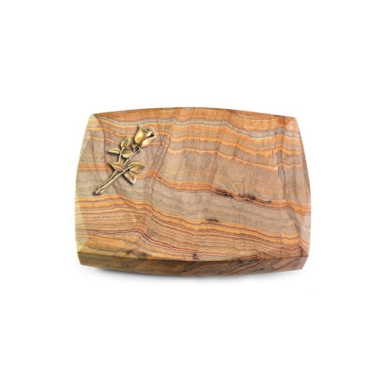 Grabkissen Roma/Rainbow Rose 8 (Bronze)