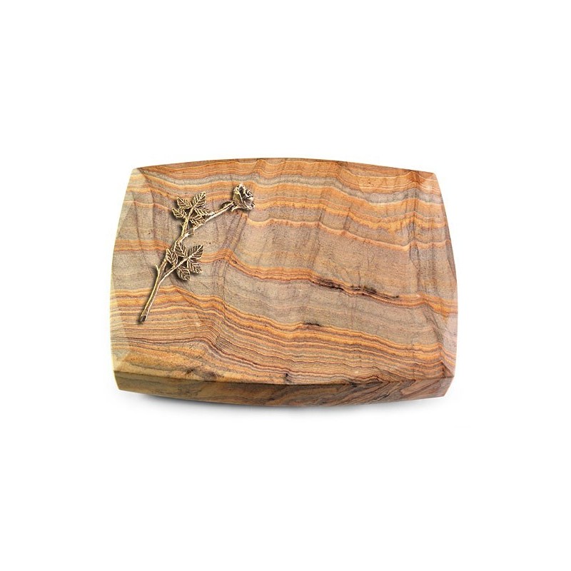 Grabkissen Roma/Rainbow Rose 9 (Bronze)