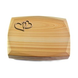 Grabkissen Roma/Woodland Herzen (Bronze)