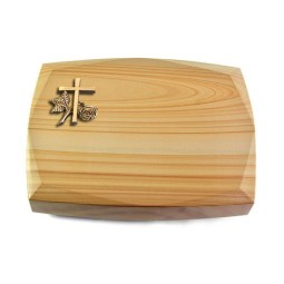 Grabkissen Roma/Woodland Kreuz 1 (Bronze)
