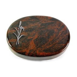 Grabkissen Rondo/Aruba Lilienzweig (Alu)