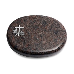 Grabkissen Rondo/Himalaya Kreuz 1 (Alu)