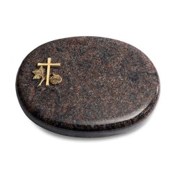 Grabkissen Rondo/Himalaya Kreuz 1 (Bronze)