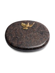 Grabkissen Rondo/Himalaya Taube (Bronze)