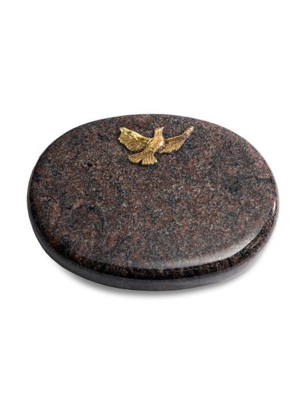 Grabkissen Rondo/Himalaya Taube (Bronze)