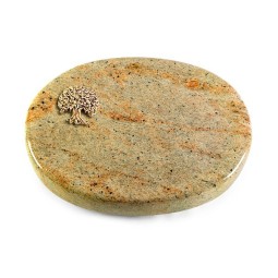 Grabkissen Rondo/Kashmir Baum 3 (Bronze)