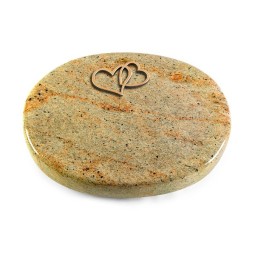 Grabkissen Rondo/Kashmir Herzen (Bronze)