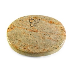 Grabkissen Rondo/Kashmir Papillon (Bronze)