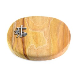 Grabkissen Rondo/Rainbow Kreuz 1 (Alu)