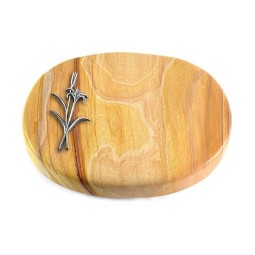 Grabkissen Rondo/Rainbow Lilienzweig (Alu)