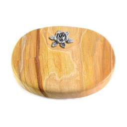 Grabkissen Rondo/Rainbow Rose 4 (Alu)