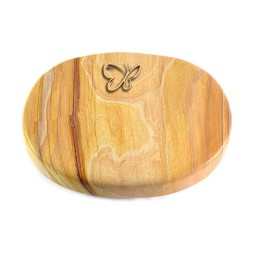 Grabkissen Rondo/Rainbow Papillon (Bronze)