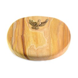 Grabkissen Rondo/Rainbow Taube (Bronze)