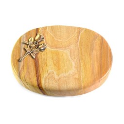 Grabkissen Rondo/Rainbow Rose 11 (Bronze)