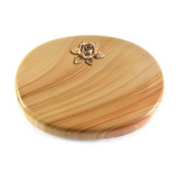 Grabkissen Rondo/Woodland Rose 4 (Bronze)