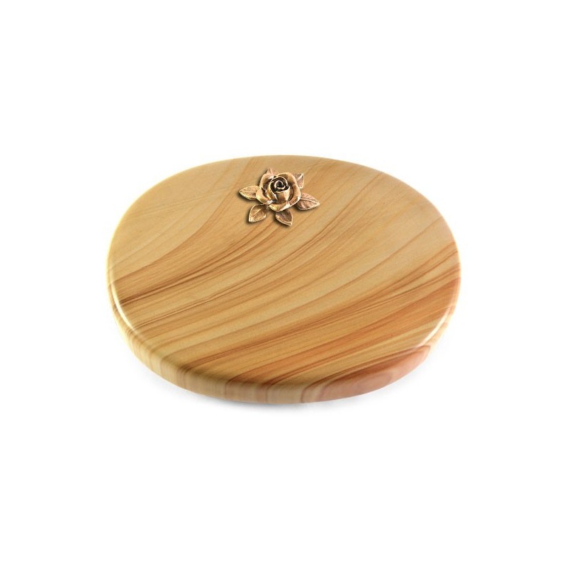 Grabkissen Rondo/Woodland Rose 4 (Bronze)