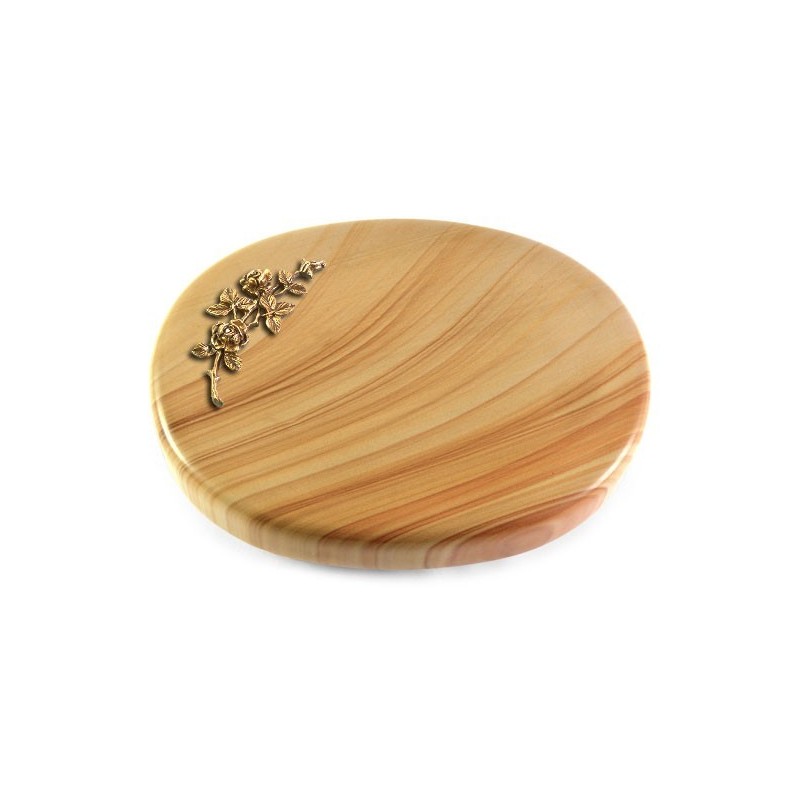 Grabkissen Rondo/Woodland Rose 5 (Bronze)