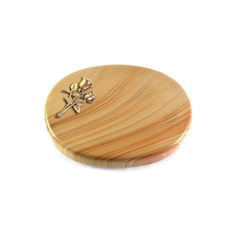 Grabkissen Rondo/Woodland Rose 11 (Bronze)