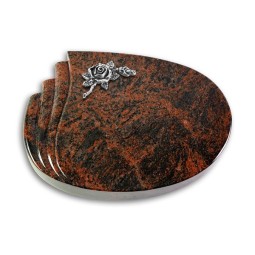 Grabkissen Waves/Aruba Rose 1 (Alu)