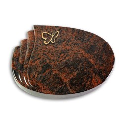 Grabkissen Waves/Aruba Papillon (Bronze)