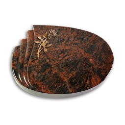 Grabkissen Waves/Aruba Rose 6 (Bronze)