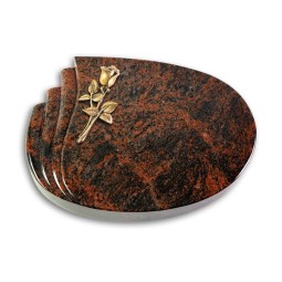 Grabkissen Waves/Aruba Rose 8 (Bronze)