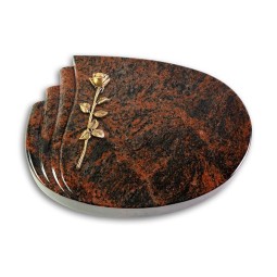 Grabkissen Waves/Aruba Rose 12 (Bronze)