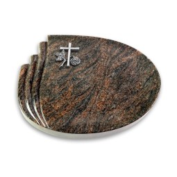 Grabkissen Waves/Himalaya Kreuz 1 (Alu)