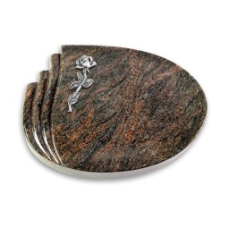 Grabkissen Waves/Himalaya Rose 7 (Alu)